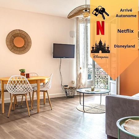 Vaires-sur-Marne Appartement Elegant Proche De Disneyland Paris מראה חיצוני תמונה